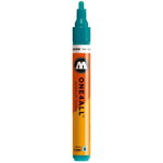Marker acrilic Molotow ONE4ALL™ 227HS, 4 mm, lagoon blue, Molotow
