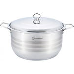 Cratita cu capac din Inox , 40 cm ,26L, Grunberg , GR8140