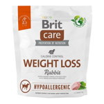 Brit Care Hypoallergenic Weight loss, XS-XL, Iepure, hrană uscată câini, sistem imunitar & alergii, obezitate, 1kg, Brit Care