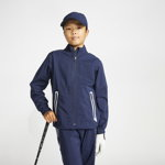 Jachetă Impermeabilă Golf RW500 Bleumarin Copii, INESIS