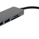 Adaptor USB-C - HDMI, 2xUSB3.0, USB-C Power Delivery, Well