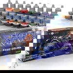 Set 8 vopsele acrilice Scale 75 Fantasy & Games Basic Colors, 17 ml, Multicolor, Scale75