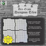 Dry Erase 5 inch Dungeon Tiles (36 bucăți), Dungeon Tiles