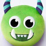 Set Perna de voiaj cu masca de somn - Relaxeazzz Green Monstarz Monster Plush, Puckator