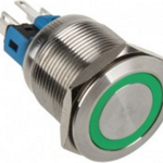 22mm Buton LED verde (PD092), DimasTech