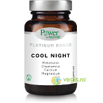 Cool Night (Melatonina, Musetel, Calciu, Magneziu) Platinum 30cps, POWER OF NATURE
