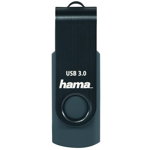 Memorie USB HAMA Rotate 182463, 32GB, USB 3.0, albastru