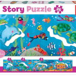 Educa Puzzle 26 Lumea subacvatică (panoramă) G3, Educa