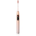 Periuta de dinti electrica inteligenta OCLEAN X PRO Smart Electric Toothbrush, Bluetooth, 42000 vibratii/min, 1 capat, roz