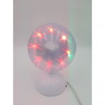 Glob disco cu joc de lumini,23 cm, Abasim