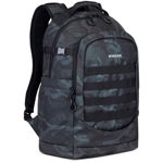 Rucsac sport RIVACASE 7631, 28l, verde-albastru