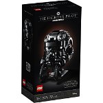 HYZM Display Case for Lego Star Wars TIE Fighter Pilot Helmet, Acrylic Dustproof Showcase Display Box Compatible with Lego 75274 (ONLY Display Box)