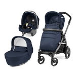 Carucior 3 in 1, Peg Perego, Book Plus 51 Titania Class, Class Navy