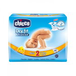 Scutece Chicco Dry Fit Advanced Mini nr.2 3-6 kg 25 buc, CHICCO
