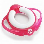 Reductor toaleta Pinguo Soft - OK Baby - roz inchis, OK Baby