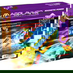Joc de constructie magnetic - 20 piese, Magplayer