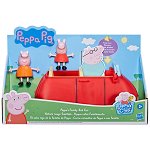 Set de joaca cu doua figurine Peppa Pig, Peppas Family Red Car, Peppa Pig