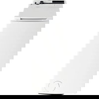 Masina de spalat rufe verticala TDLRB6251BSEU, 6 kg, 1200 RPM, Clasa C, Inverter, 6th Sense, FreshCare, SoftOpening, Display, Alb, WHIRLPOOL