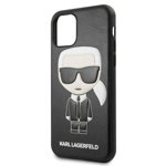 Husa Hard iPhone 11 Pro Max Karl Lagerfeld Negru, Karl Lagerfeld