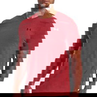 Under Armour Tricou tehnic Ua Seamless Grid Ss 1376921-025 Gri Fitted Fit