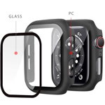 Carcasa cu protectie ecran TECH-PROTECT Defense 360 compatibila cu Apple Watch 4/5/6/SE (44 mm) Black, TECH-PROTECT