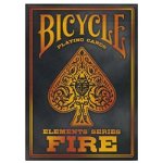 Carti de joc poker carton Bicycle Fire, Bicycle
