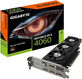 Placa video Gigabyte GB GEFORCE RTX 4060 OC LOW PROFILE 8G