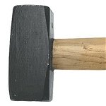 Ciocan pietrar 1000 g, maner lemn 02A010, Top Tools