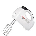 Mixer de mana Tefal Prepline HT410138, 450 W, 5 viteze + Turbo, Alb