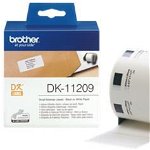 Etichete pentru Imprimanta Brother DK11209 62 x 29 mm Alb S0201271
