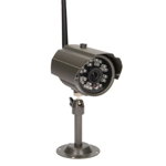 Camera video wireless ORNO OR-MT-JE-1801KC, HD, IP65, iluminare noaptea, senzor miscare, microfon incorporat, aluminiu, gri