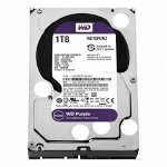 Hard disk intern Western Digital Purple Surveillance 1TB SATA3, 64MB, WD10PURZ