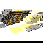 Set Pahar, cana si coastere, Pokemon, Pikachu, 22 x 16.5 x 10cm