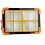 Proiector Led Solar 500W MRG M924, 336 LED, Portabil, Cu acumulator, Powerbank C924, 