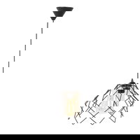 Pendul Kontes, 1 x E27, negru