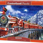 Castor Puzzle 1000 de piese Trenul lui Moș Crăciun, NoName