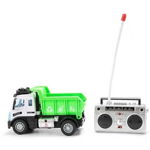 Camion gunoi cu telecomanda, lumini si sunete 13cm Toi-Toys TT25008ZG, Toi-Toys