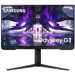 MONITOR SAMSUNG LS24AG320NUXEN 24 inch, Curvature: FLAT, Panel Type: VA ,Backlight: , Resolution: 1,920 x 1,080, Aspect Ratio: 16:9, RefreshRate:165Hz, Response time GtG: 1 (MPRT) ms, Brightness: 250 cd/m²,Contrast (static): 3000 : 1, Viewing angle:, Samsung