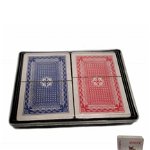 Set 2 Perechi de Carti de Joc Plasticate, Lirio, EnGros, 