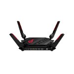 ASUS TUF Gaming AX6000 Dual Band WiFi 6 Gaming Router, Network Standard: IEEE 802.11a, IEEE 802.11b, IEEE 802.11g, WiFi 4 (802.11n), WiFi 5 (802.11ac) WiFi 6 (802.11ax), IPv4, IPv6, AX6000- 1148+4804 Mbps, 6 antene externe, Procesor: 2.0 Ghz, Memorie: 51, ASUS