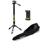 National Geographic Monopied 3-in-1 convertibil cu baza si husa