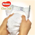 Scutece Huggies Elite Soft 4, 8-14 kg, 66 buc