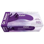 Manusi examinare nitril violet marimea XS Dr.Mayer, DR.MAYER