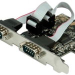 PCI-Express Value la 2 porturi Serial RS-232 D-Sub 9 pini 15.99.2118 15.99.2118-10