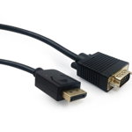 Cablu DISPLAYPORT - VGA tata,Gembird, CCP-DPM-VGAM-6 , 1.8m, calitate superioara tip tata-tata, Gembird
