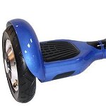 MYRIA Scooter electric MY7004, 10 inch, Blue + geanta transport inclusa