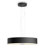 Lustra smart PHILIPS HUE Fair, 25W, LED, negru