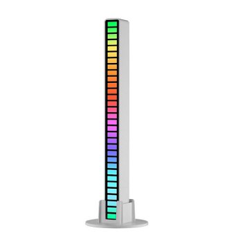 Led Bar RGB MRG MD08 , VU Meter, 32 LED RGB Pentru Masina Casa C860, 