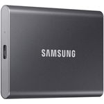 SSD Extern Samsung T7, 2TB, Titan Gray, USB 3.2, Samsung