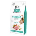 Brit Care Sterilized Urinary Health, Pui, hrană uscată fără cereale pisici sterilizate, sensibilități urinare, 7kg, Brit Care